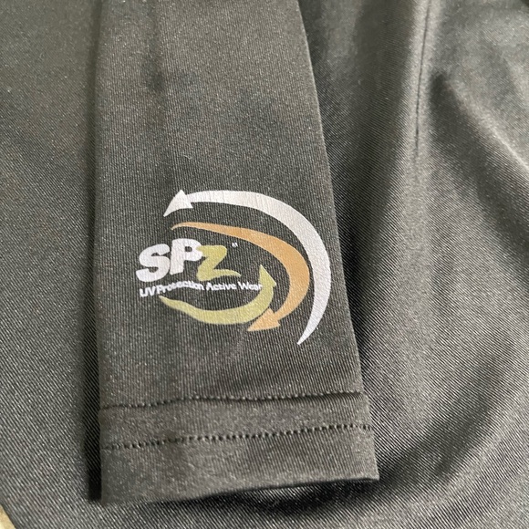 Sun Protection Zone Unisex XS Black Long Sleeve Rash Guard TShirt UPF 50+ - Picture 4 of 8